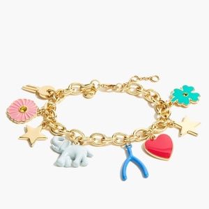 J. CREW Factory Lucky Charm Bracelet